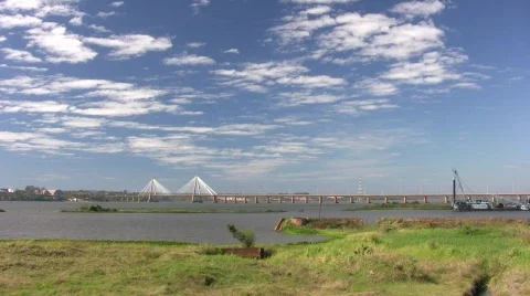 Parana bridge Stock-Footage 483013