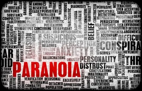 Paranoia Stock Illustration