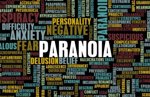 Paranoia Stock Illustration