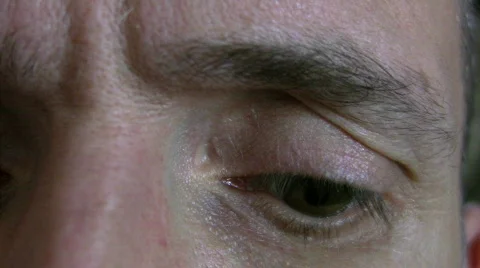 Paranoid eye. Stock Footage 150584