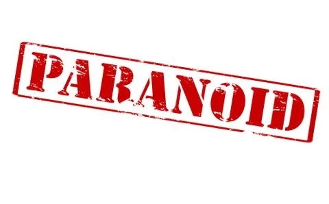 Paranoid Illustrazione stock