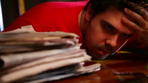 Paranoid paranoia Video stock 33873125