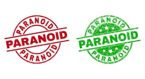 PARANOID Round Seals Using Unclean Surface イラスト素材