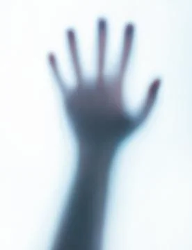Paranormal human ghost hand. Fotos de archivo