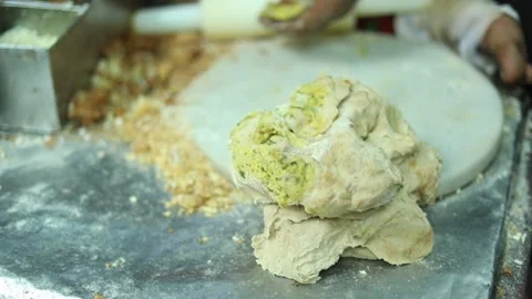 Parantha Dough Stock Footage 131702443