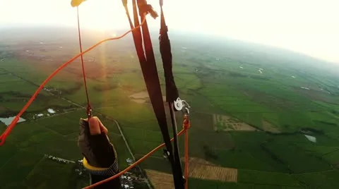 Parapente 01 Video stock 21896904