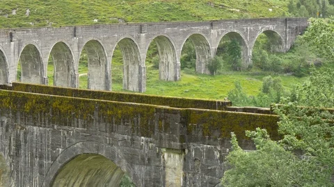 The parapets of a viaduct Vídeos de archivo 86541980