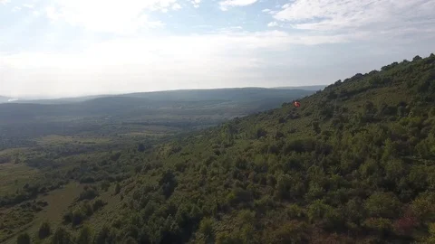 Paraplan Stock Footage 122386807