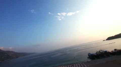 Parasailer and Sky Stock Footage 12712108