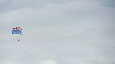 Parasailer Stock Footage 126669540
