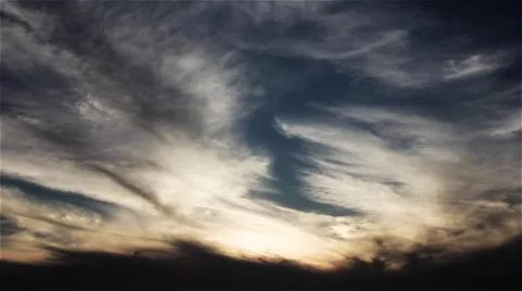 Parasailer at Sunset Video stock 48340098