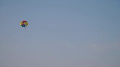 Parasailing Adventure Sky 스톡 동영상 303384938