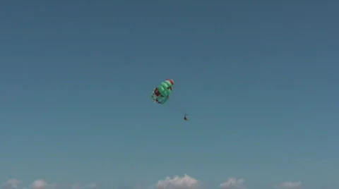 Parasailing Video stock 373406