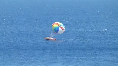 Parasailing. Stock Footage 58590409