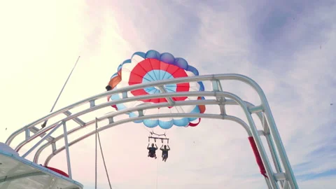 Parasailing Key West 스톡 동영상 172325012