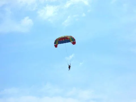 Parasailing Stock Photos
