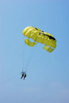 Parasailing Foto stock