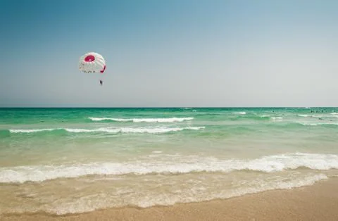Parasailing Stock Photos