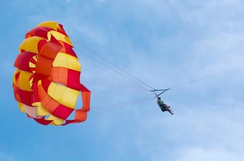Parasailing 写真素材