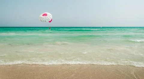 Parasailing Stock Photos