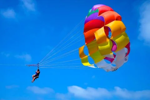 Parasailing Stock Photos