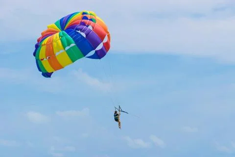 Parasailing Stock Photos