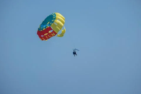 Parasailing Stock Photos