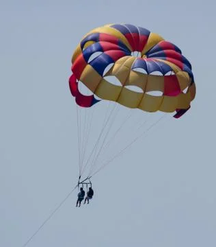 Parasailing Stock-Fotos