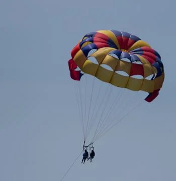 Parasailing Stock-Fotos