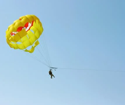 Parasailing Stock-Fotos