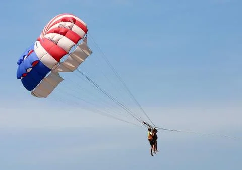 Parasailing Stock Photos
