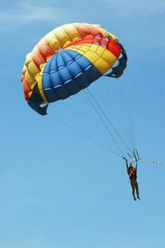 Parasailing Stock Photos