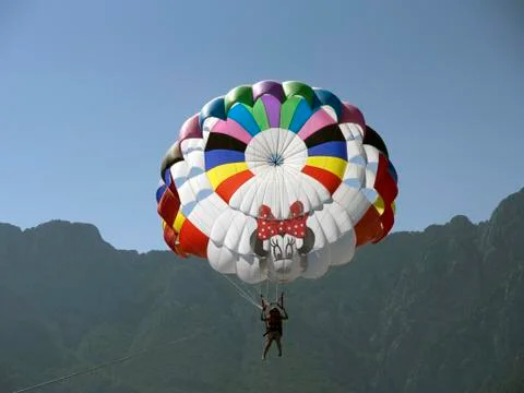 Parasailing Stock Photos