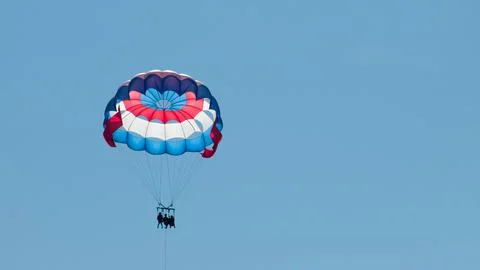 Parasailing Foto stock