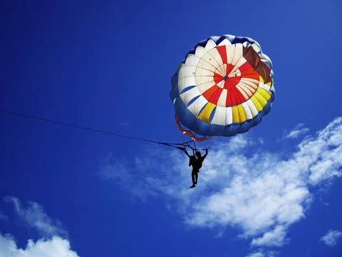 Parasailing Stock Photos