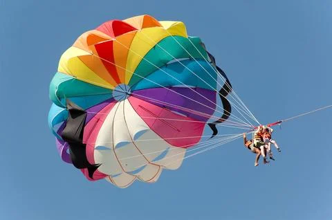 Parasailing Stock Photos
