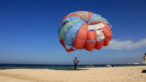 Parasaling Video stock 774655