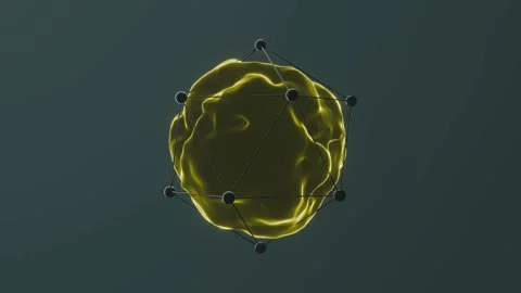 Parasite effect yellow 스톡 동영상 296674972