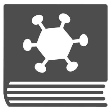 Parasite Encyclopedia Flat Icon Stock Illustration