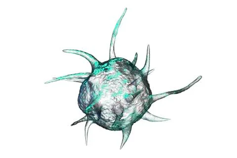 Parasite, pathogenic microbe Illustration