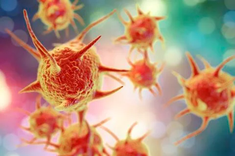 Parasite, pathogenic microbe Stock-Illustration