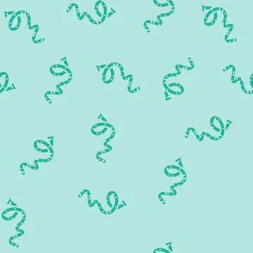 Parasite worm glyph vector seamless pattern 스톡 일러스트