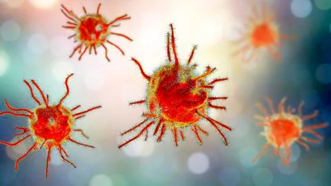 Parasites or pathogenic microbes Illustration