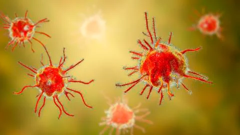 Parasites or pathogenic microbes Illustration