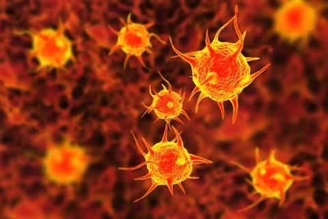 Parasites, pathogenic microbes Illustration