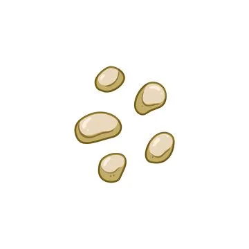 Parasitic worms floating on white background Illustrazione stock