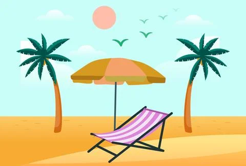Parasol Concept Illustration Stock Illustration