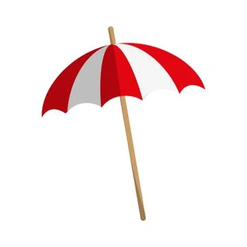 Parasol icon image Stock Illustration