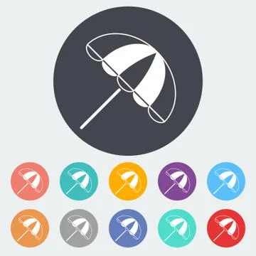 Parasol Ilustración de archivo