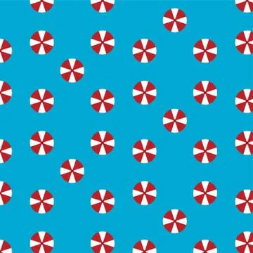 Parasol Pattern Background 스톡 일러스트